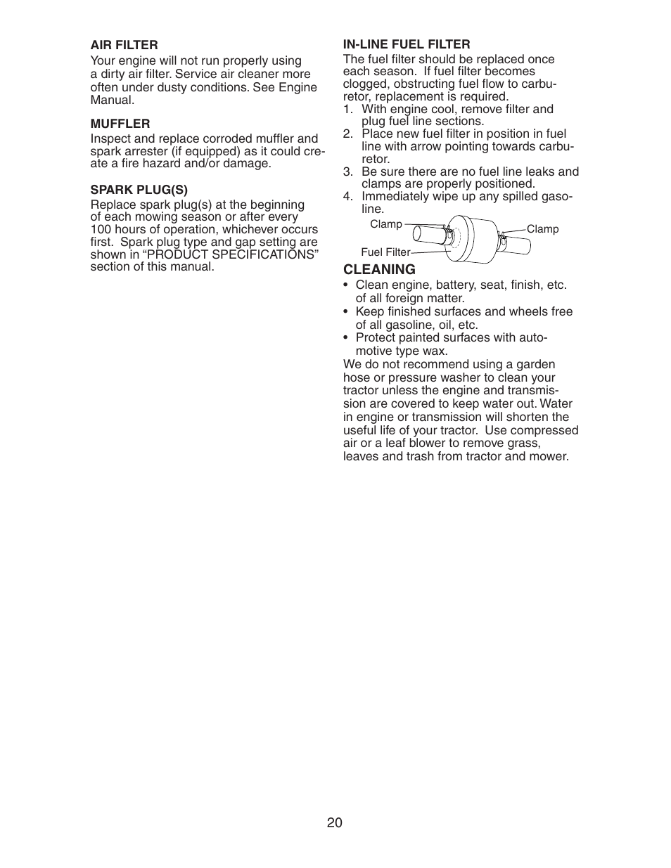 Electrolux AG15538B User Manual | Page 20 / 32