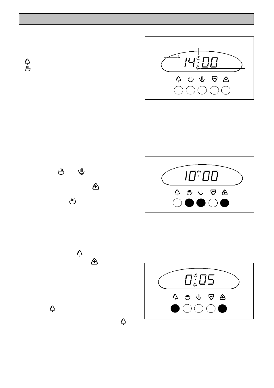 The electronic timer, The minute minder | Electrolux EDB710 User Manual | Page 10 / 48