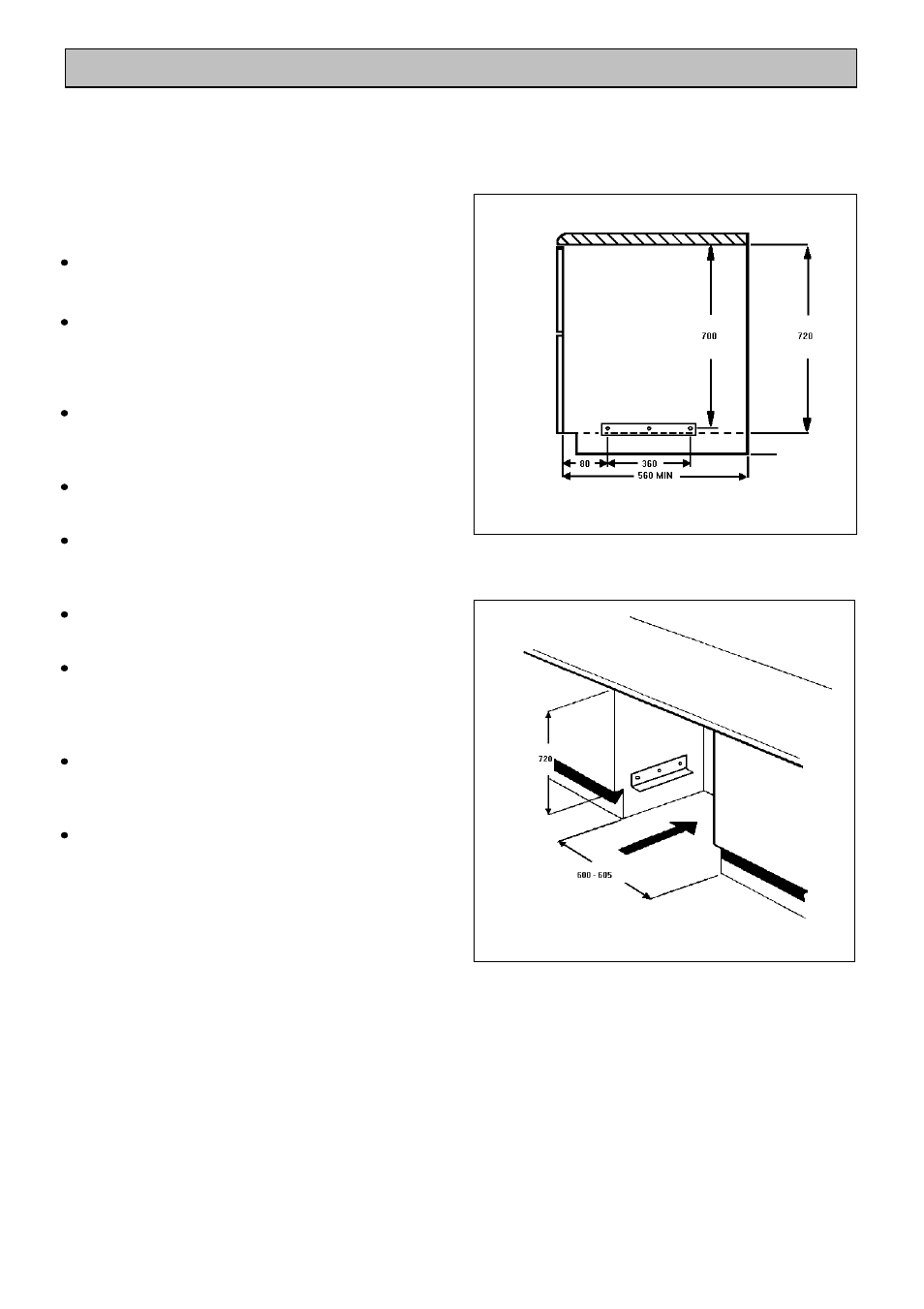 Installation instructions | Electrolux EDB710 User Manual | Page 38 / 48