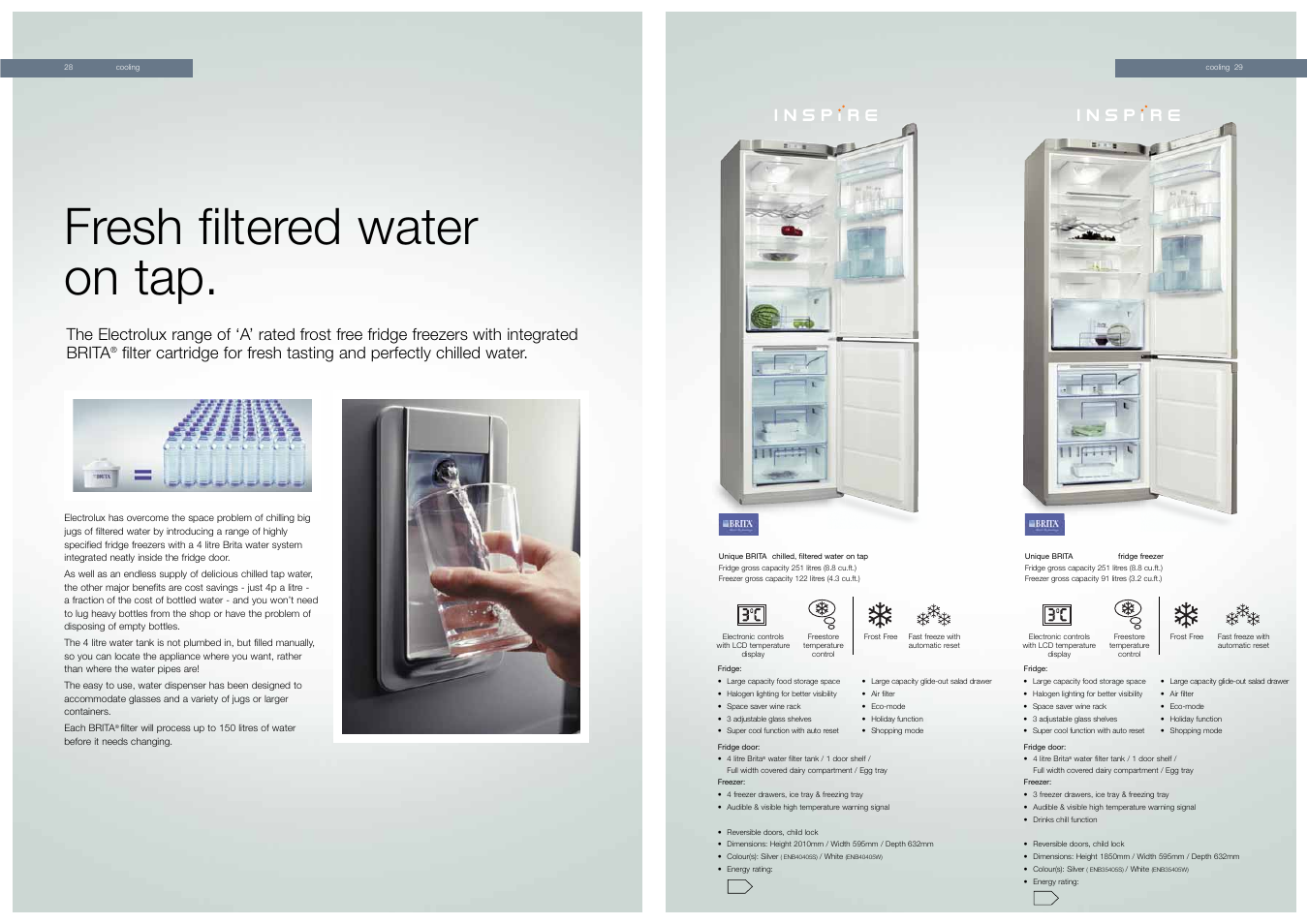 Fresh filtered water on tap | Electrolux ERL6297XS1 User Manual | Page 5 / 11