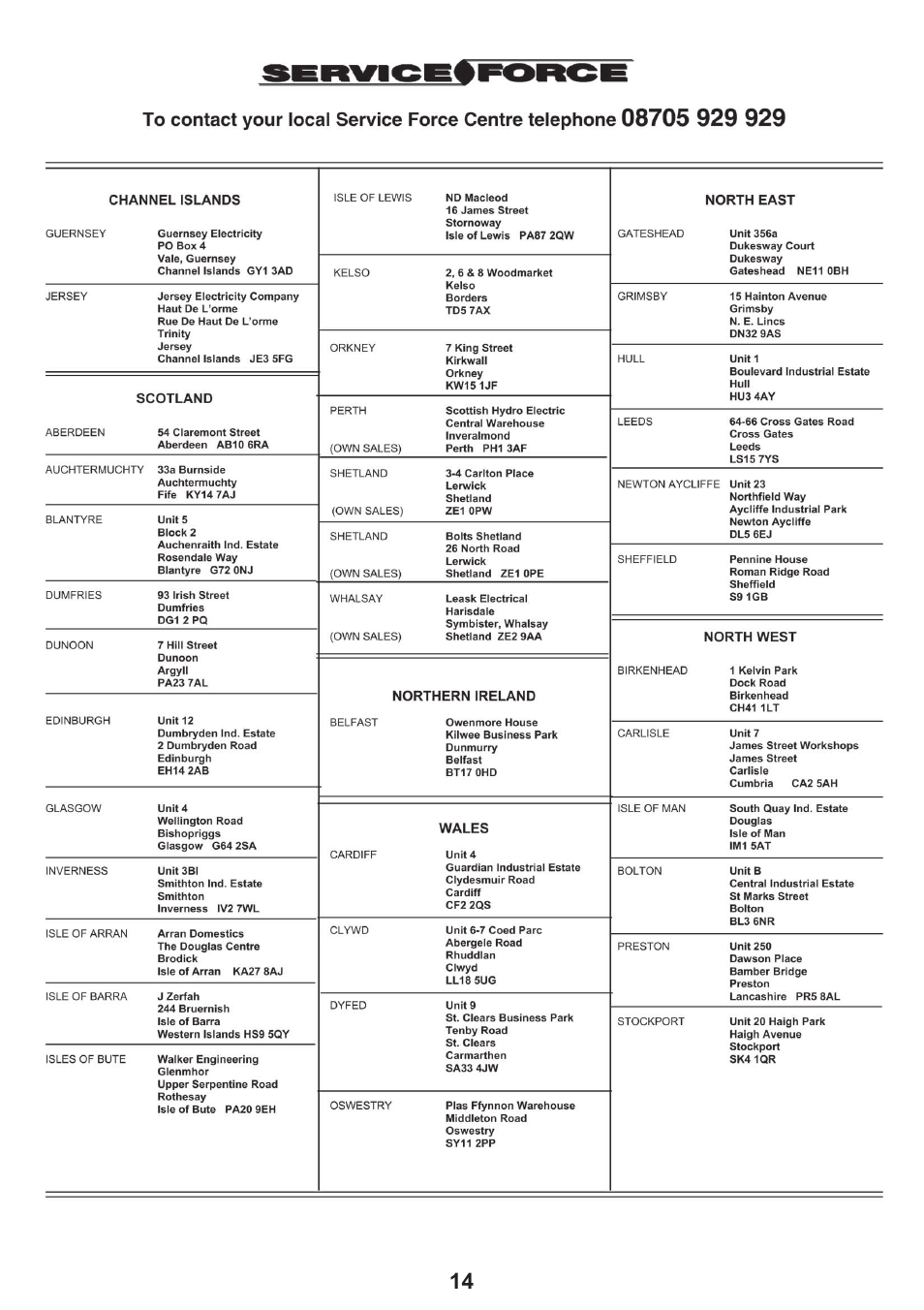 Electrolux EFT 615 User Manual | Page 14 / 16