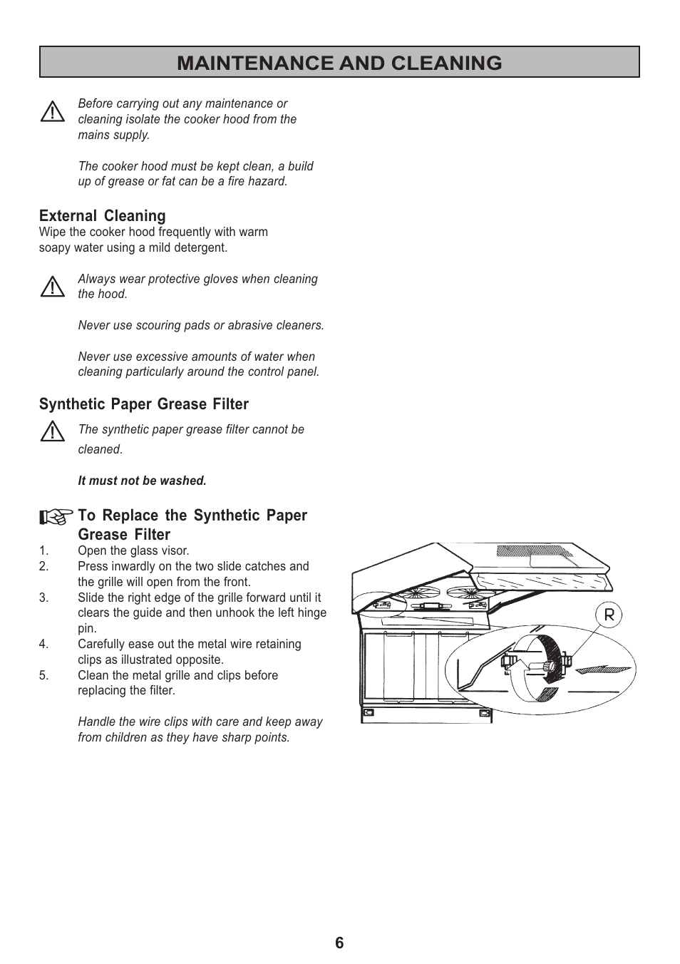 Maintenance and cleaning | Electrolux EFT 615 User Manual | Page 6 / 16