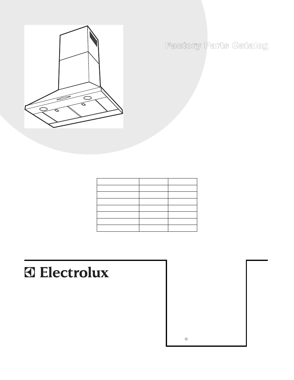 Electrolux RH36WC55G User Manual | 4 pages