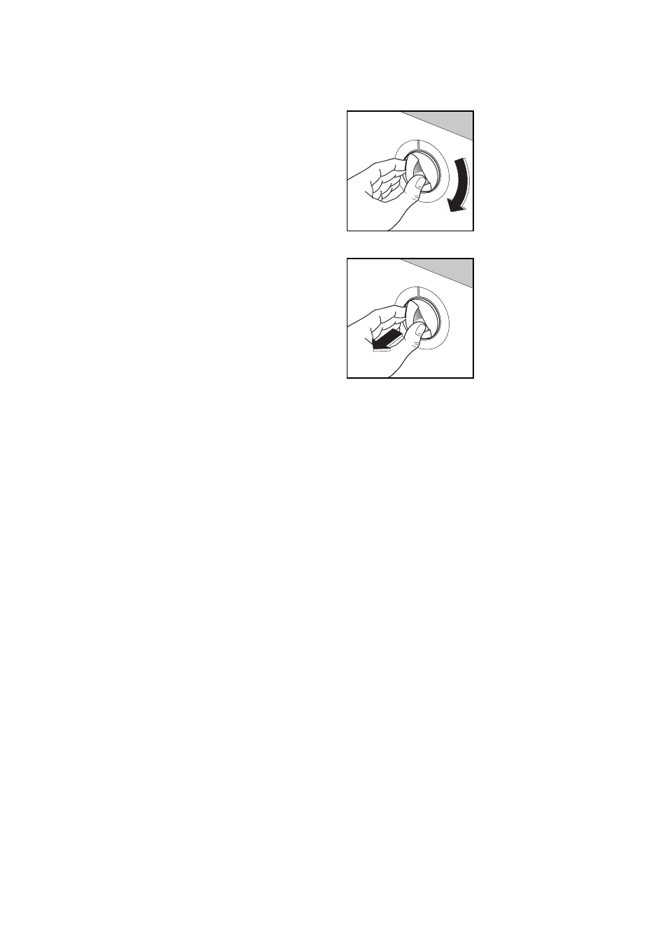 Select the required programme, Start the machine, At the end of the programme | Electrolux WM 100 B User Manual | Page 8 / 30