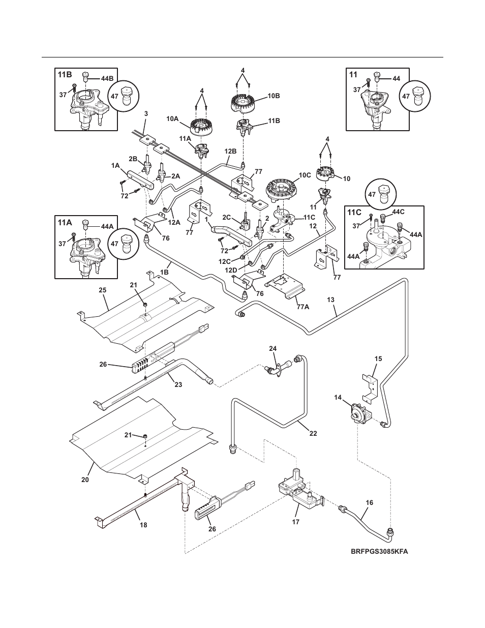 Electrolux CPGS3085KF1 User Manual | Page 4 / 14