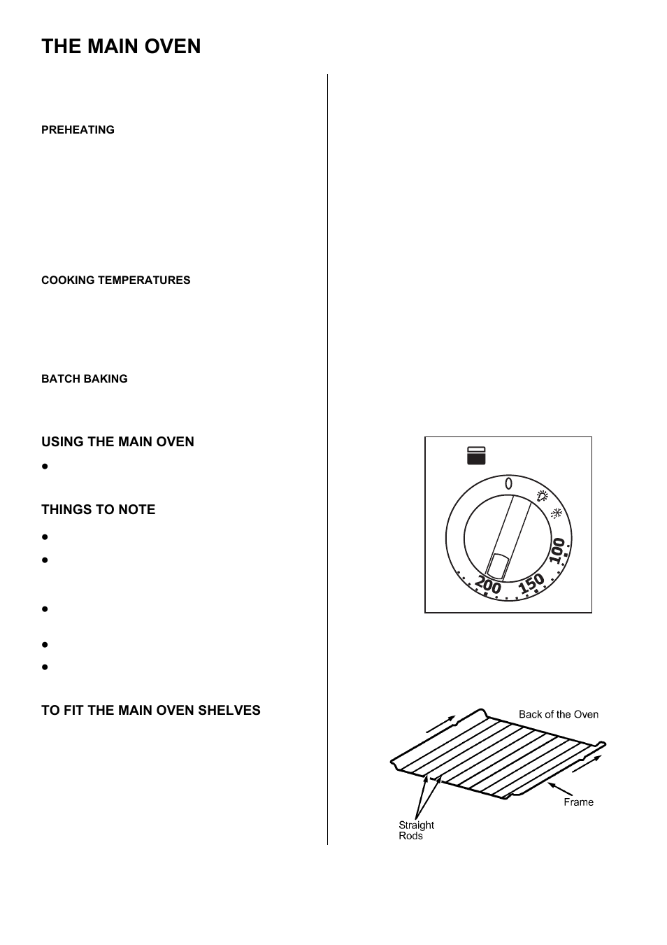 The main oven | Electrolux EKC5545 User Manual | Page 16 / 36