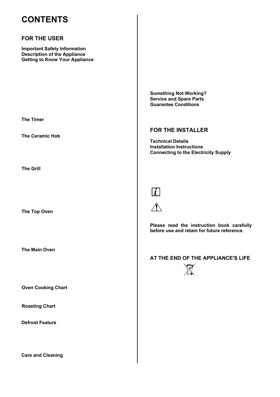 Electrolux EKC5545 User Manual | Page 3 / 36