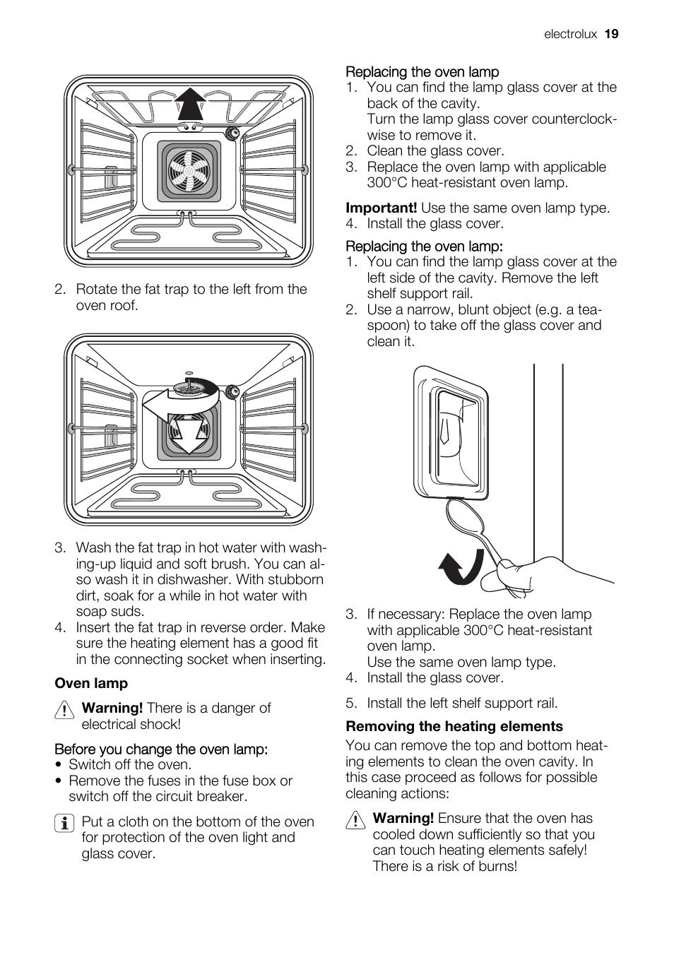 Electrolux EH GL5X-4 User Manual | Page 19 / 28