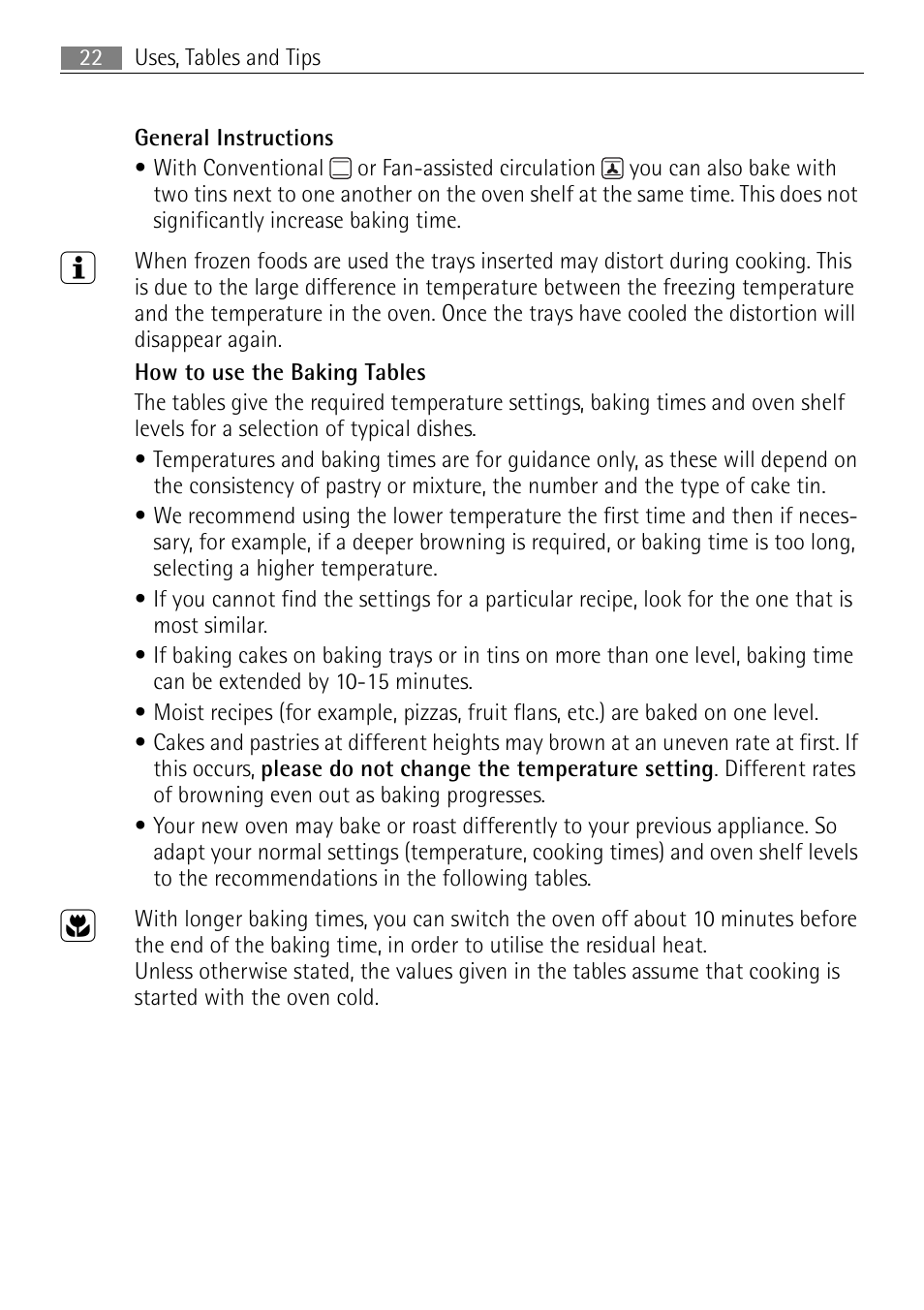 Electrolux B3301-5 User Manual | Page 22 / 52