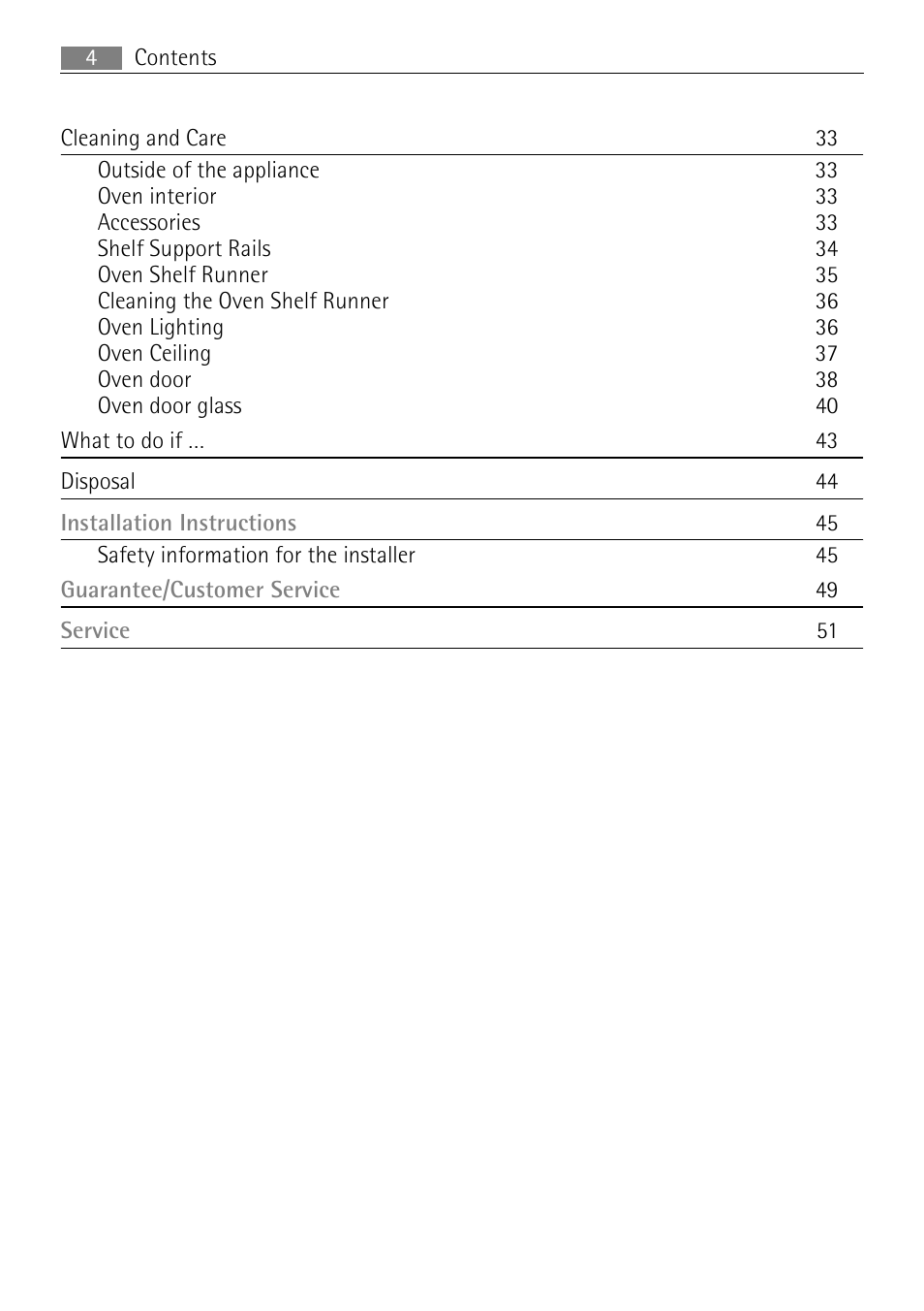 Electrolux B3301-5 User Manual | Page 4 / 52