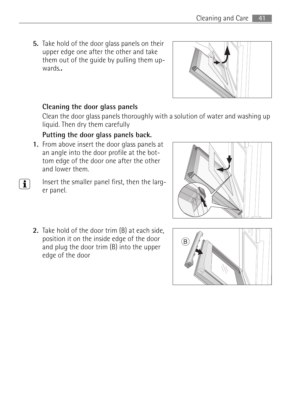 Electrolux B3301-5 User Manual | Page 41 / 52