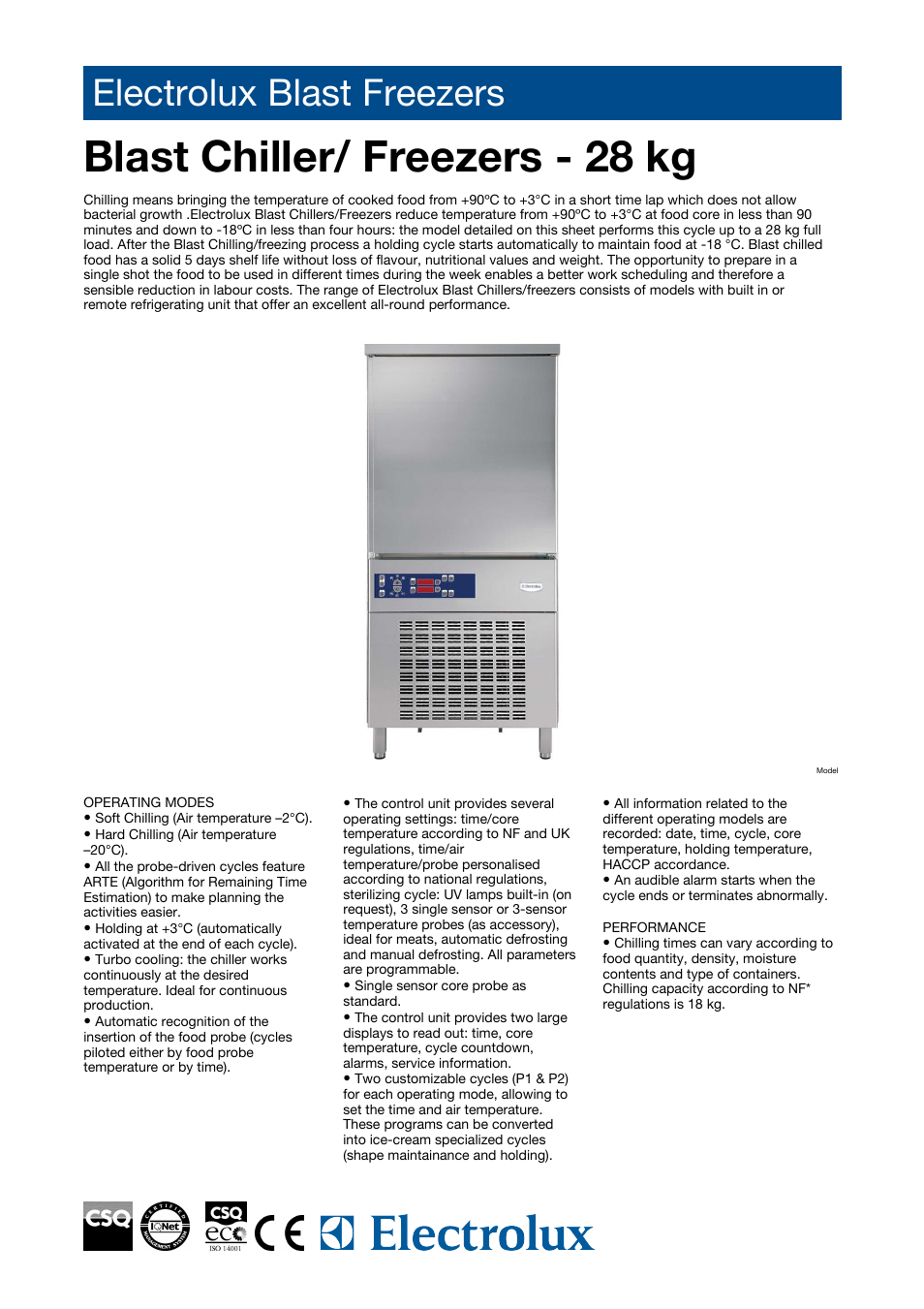 Electrolux 726629 User Manual | 3 pages