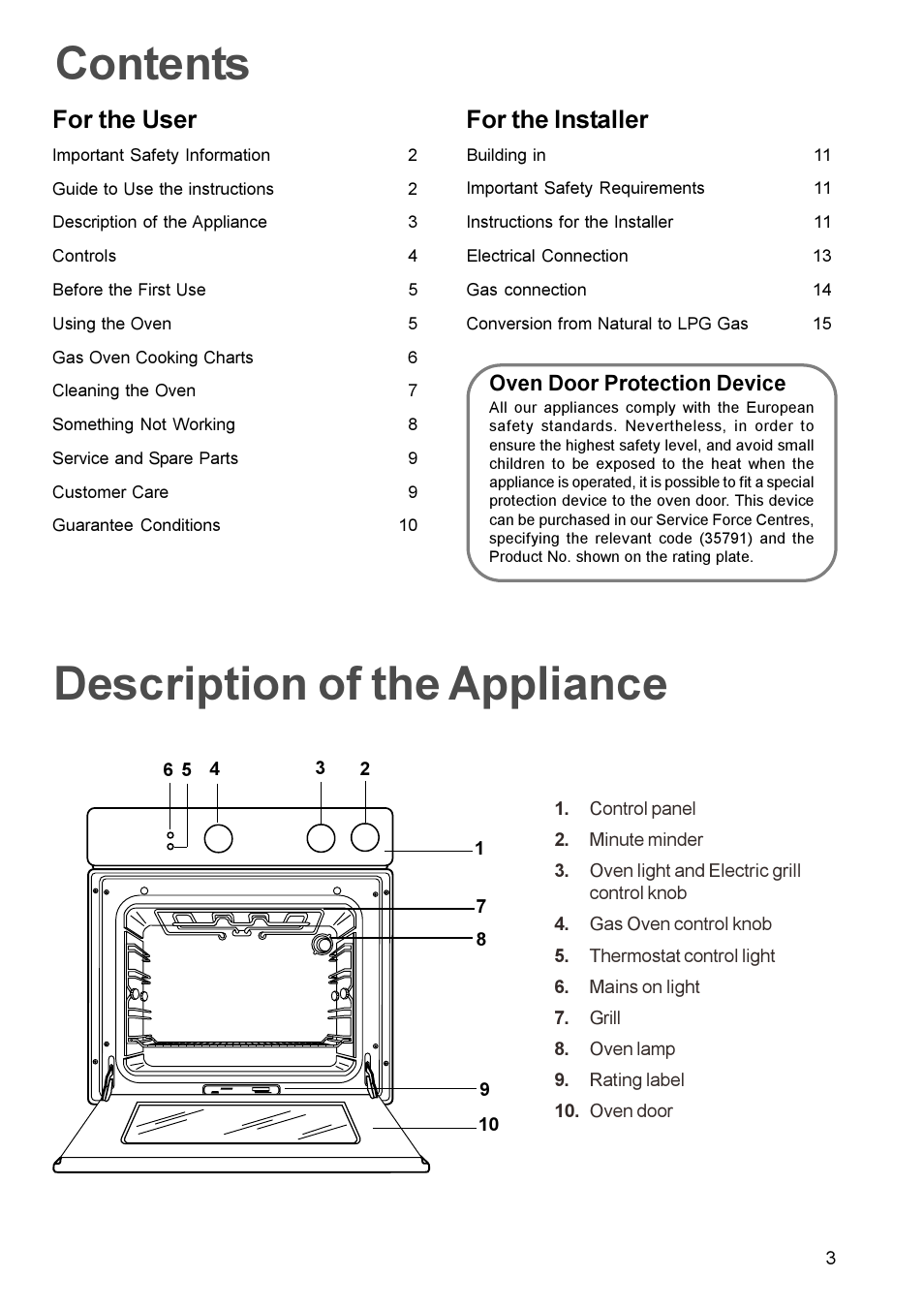 Electrolux U20417 EPSOG User Manual | Page 3 / 16