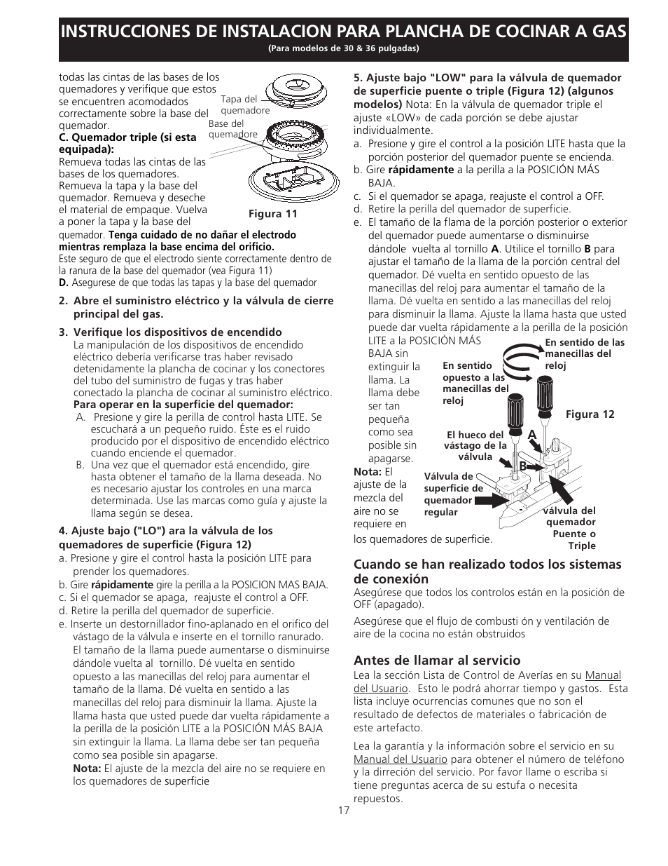 Electrolux EW30GC55G User Manual | Page 17 / 28