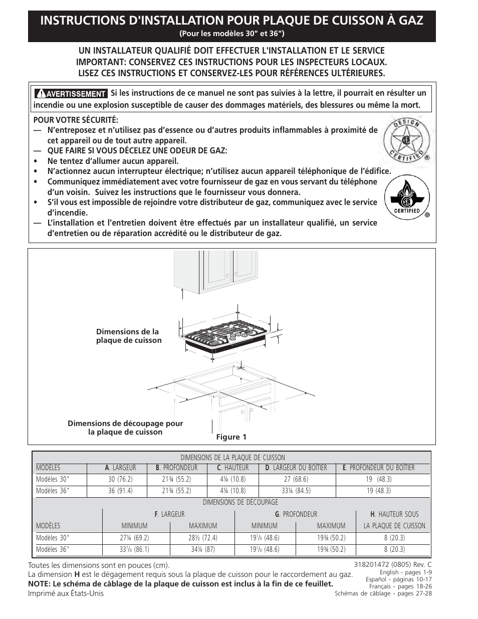 Electrolux EW30GC55G User Manual | Page 18 / 28