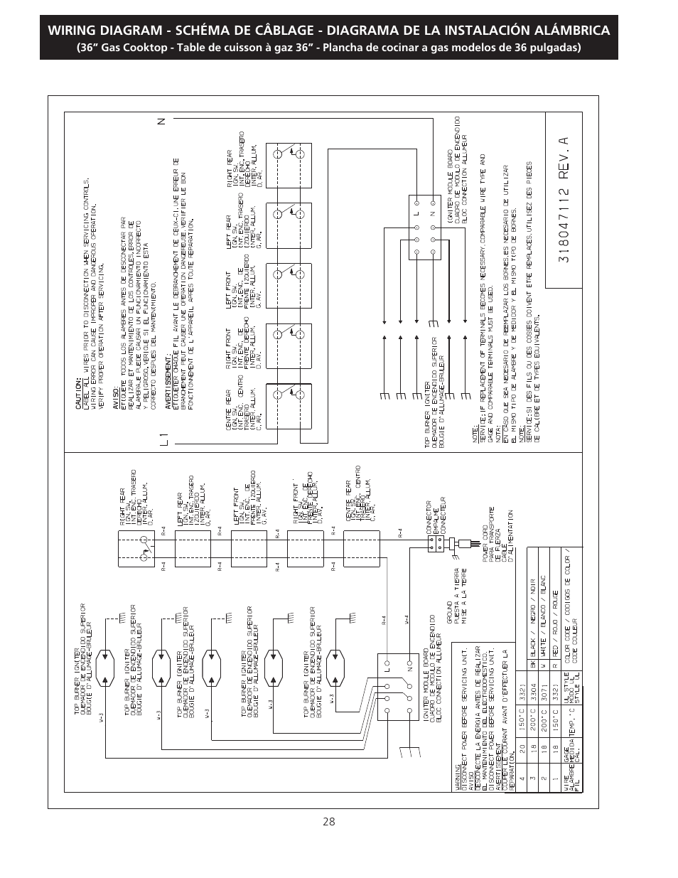 Electrolux EW30GC55G User Manual | Page 28 / 28