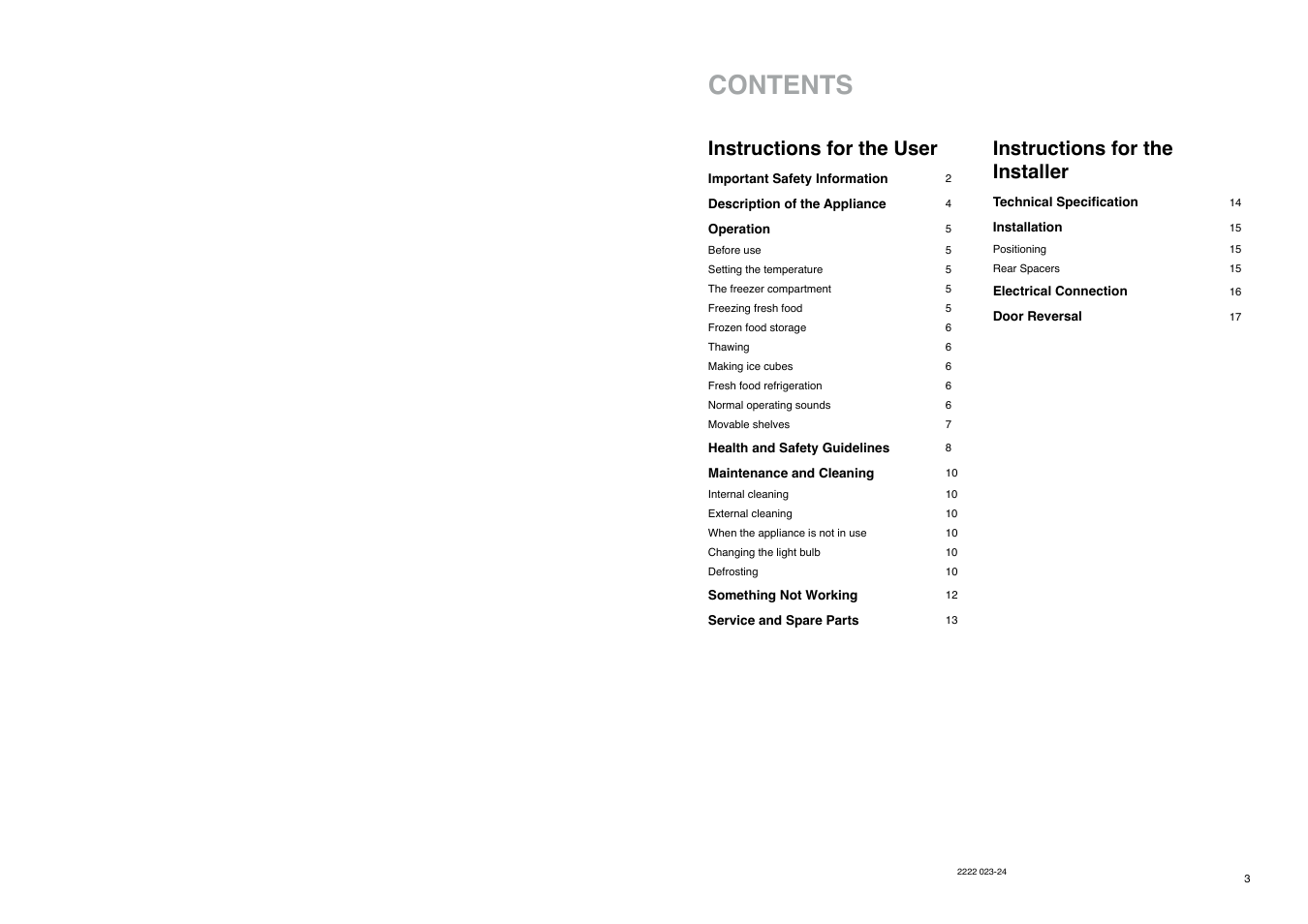 Electrolux ER 3825 B User Manual | Page 3 / 20