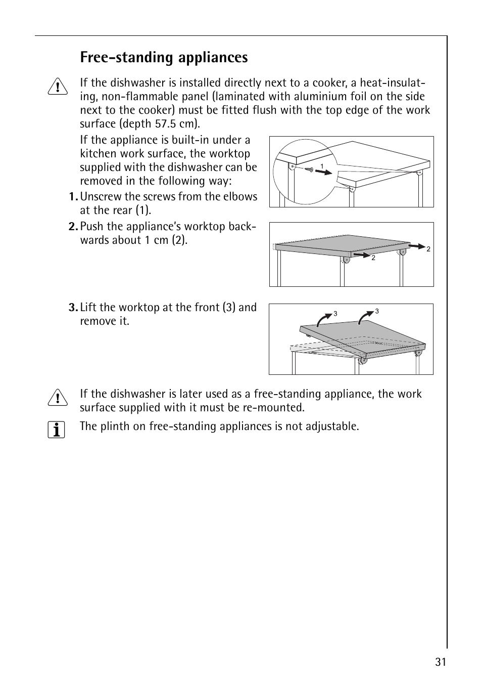 Electrolux 40850 User Manual | Page 31 / 40