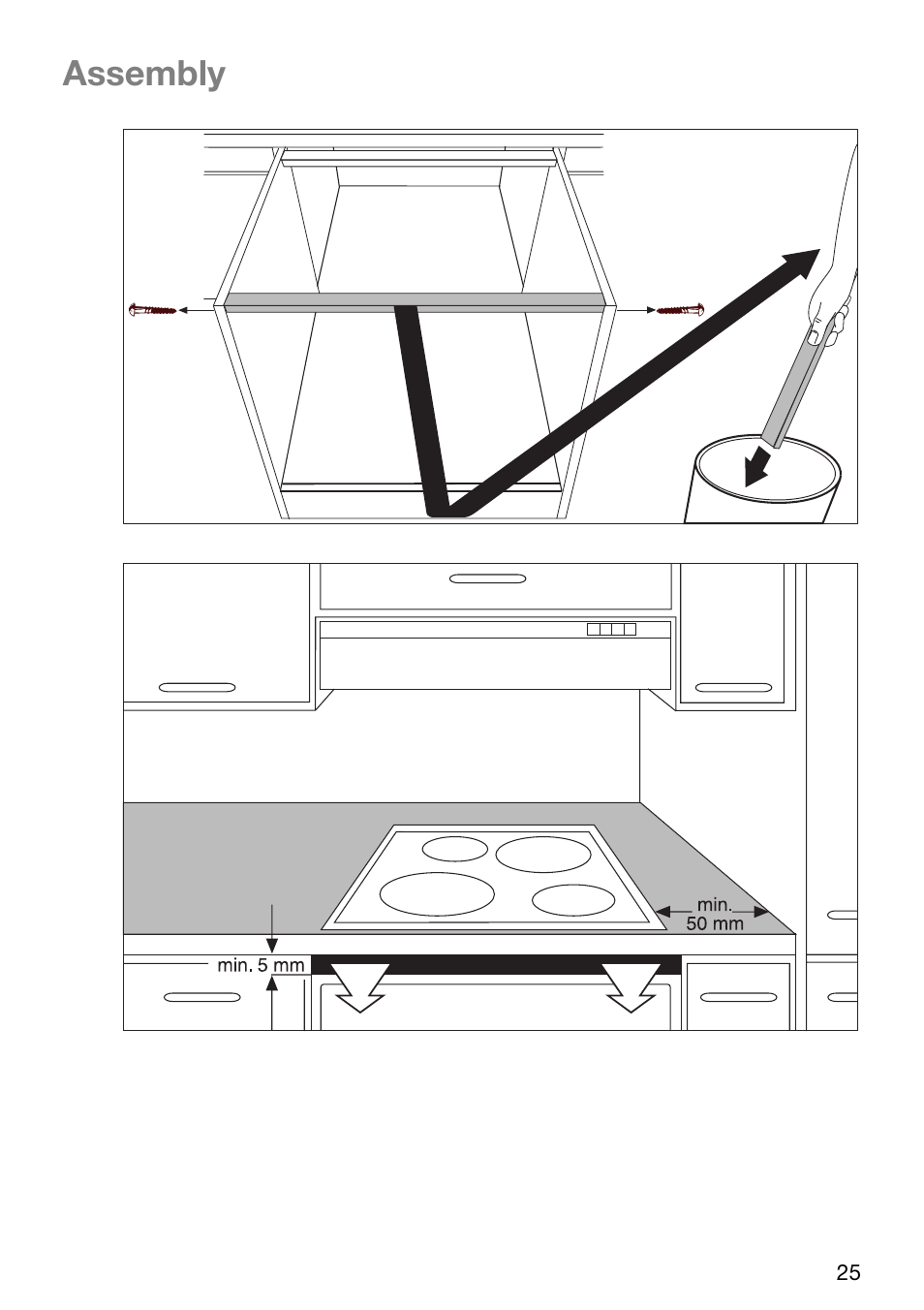 Assembly | Electrolux EHD 6005 P User Manual | Page 25 / 32