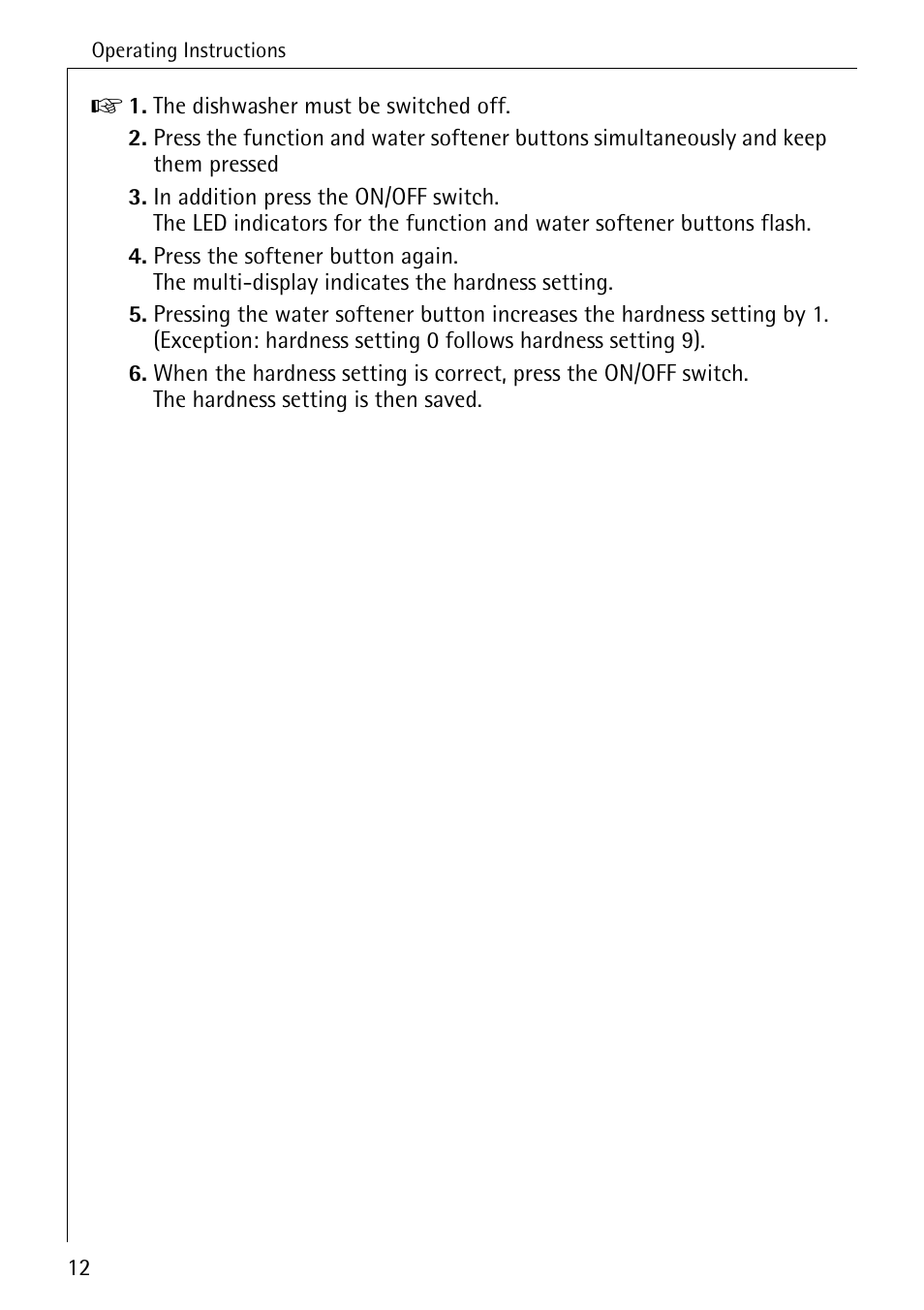 Electrolux 60800 User Manual | Page 12 / 44