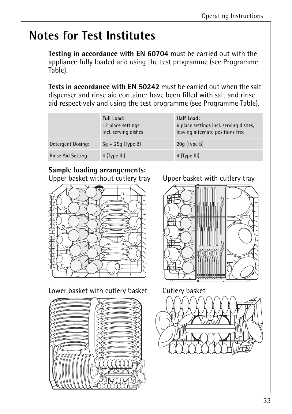 Electrolux 60800 User Manual | Page 33 / 44