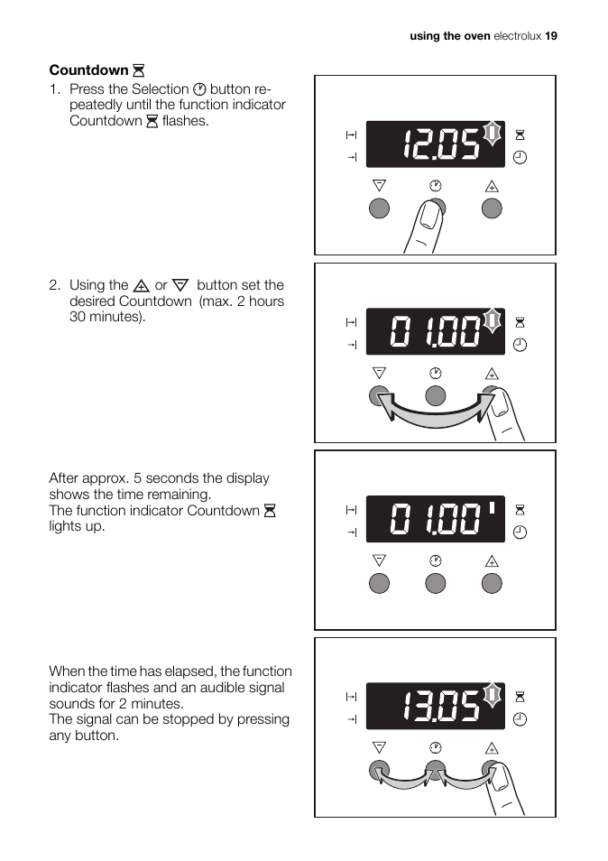 Electrolux EB GL40 User Manual | Page 19 / 56
