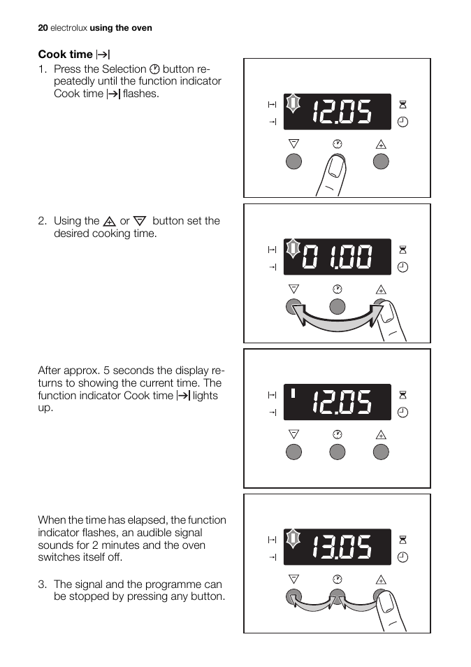 Electrolux EB GL40 User Manual | Page 20 / 56