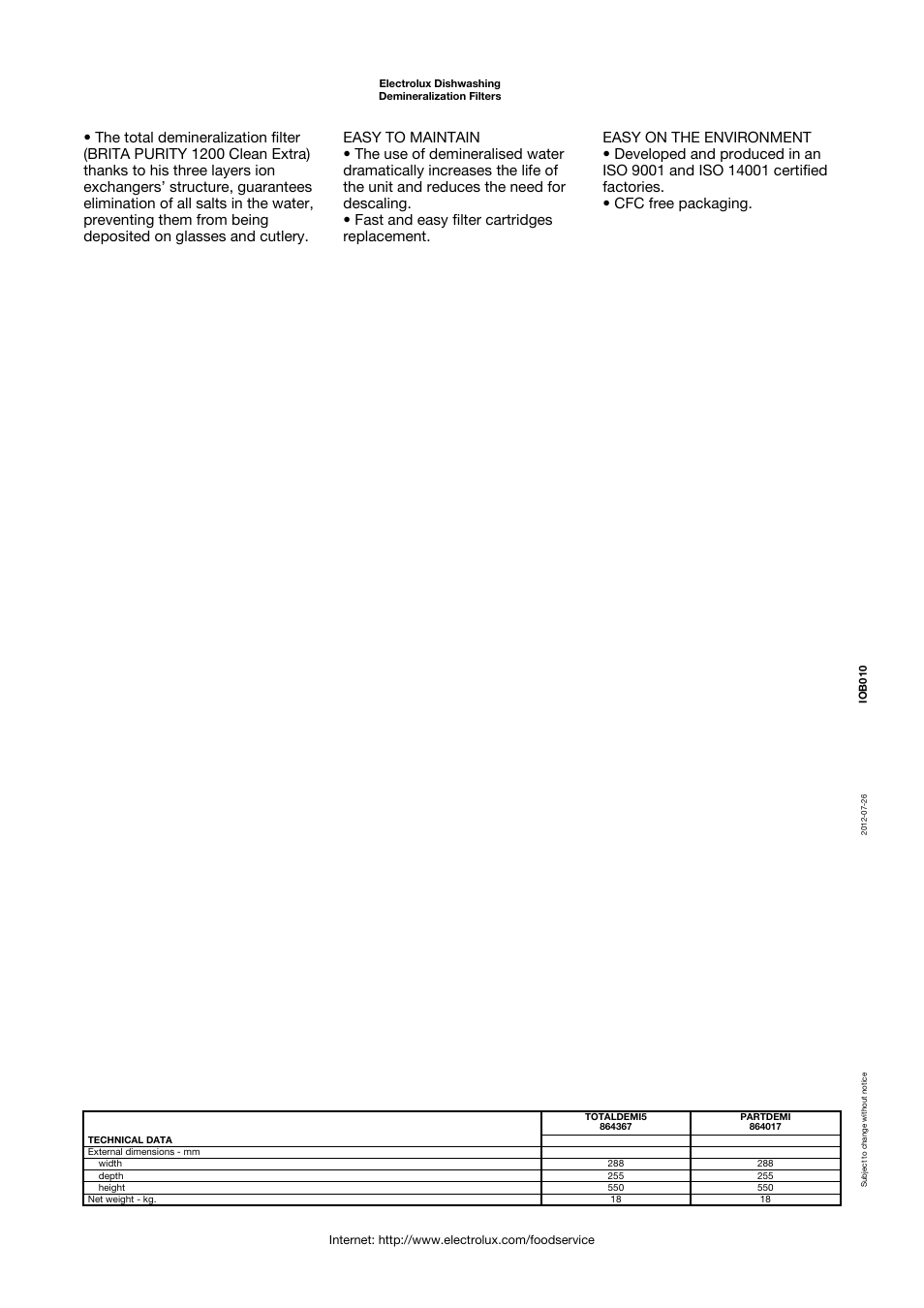 Electrolux 864015 User Manual | Page 2 / 2