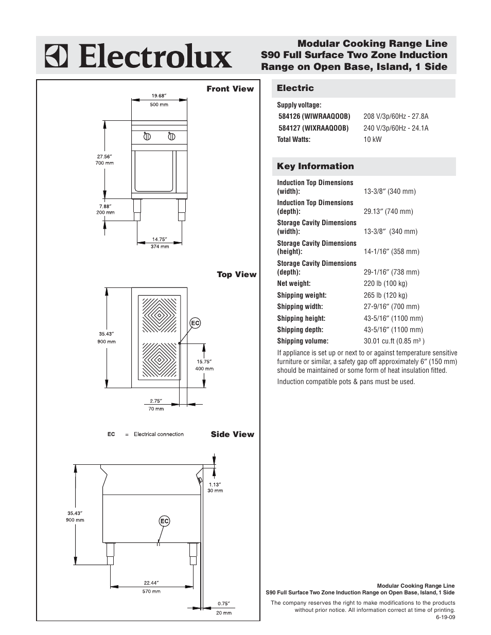 Electrolux 584129 User Manual | Page 2 / 2