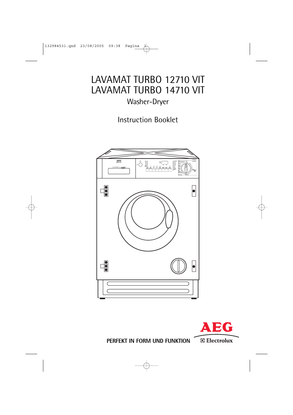 Electrolux LAVAMAT TURBO 12710 VIT User Manual | 60 pages