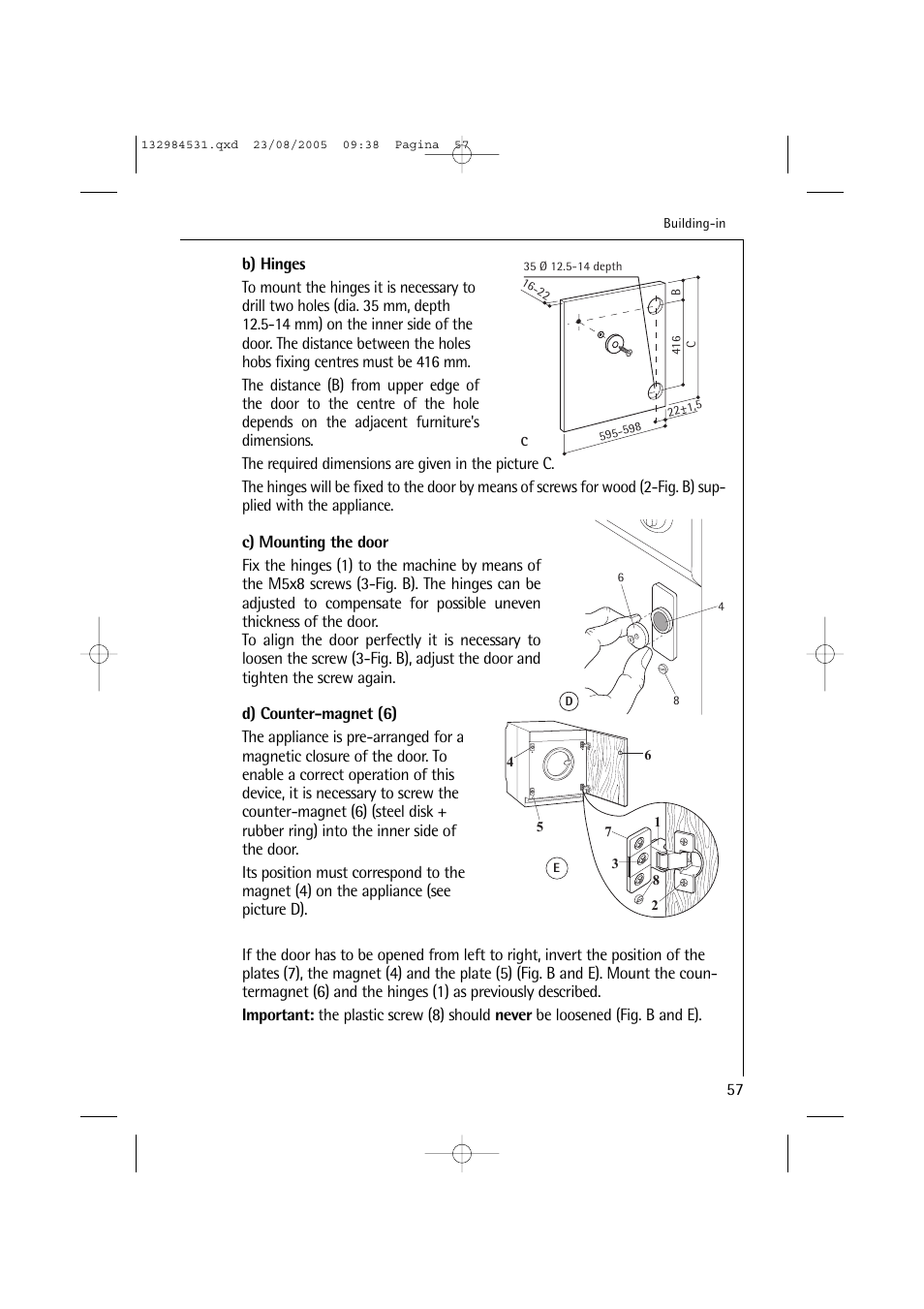 Electrolux LAVAMAT TURBO 12710 VIT User Manual | Page 57 / 60