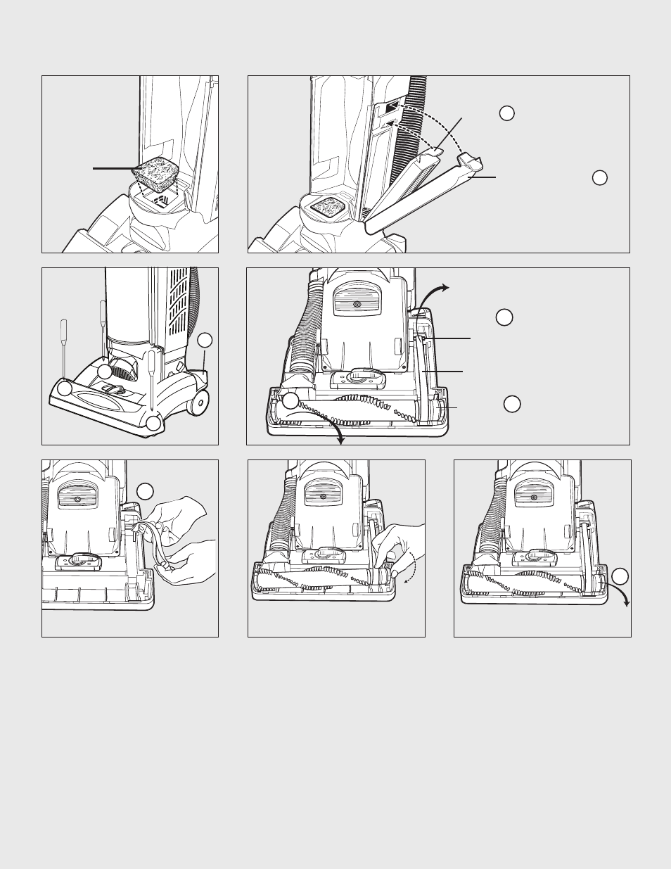 How to maintain (continued) | Electrolux SANITAIRE SC5700/5800 SERIES User Manual | Page 10 / 12