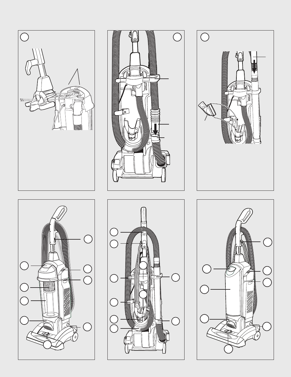 How to assemble | Electrolux SANITAIRE SC5700/5800 SERIES User Manual | Page 4 / 12