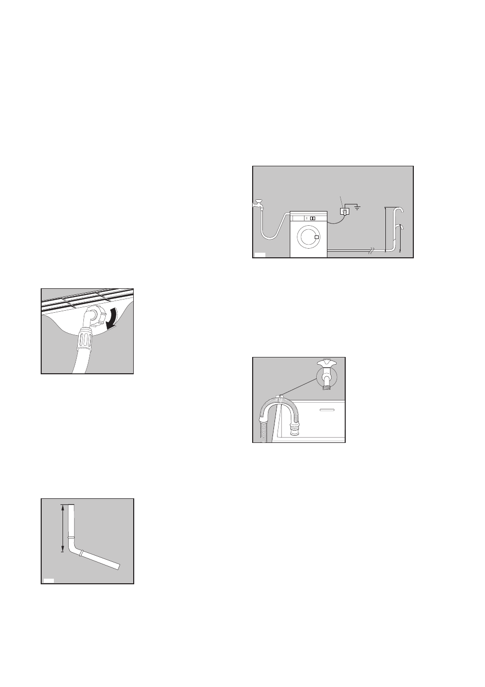 Water drainage, Important | Electrolux WM 1200 A User Manual | Page 25 / 28