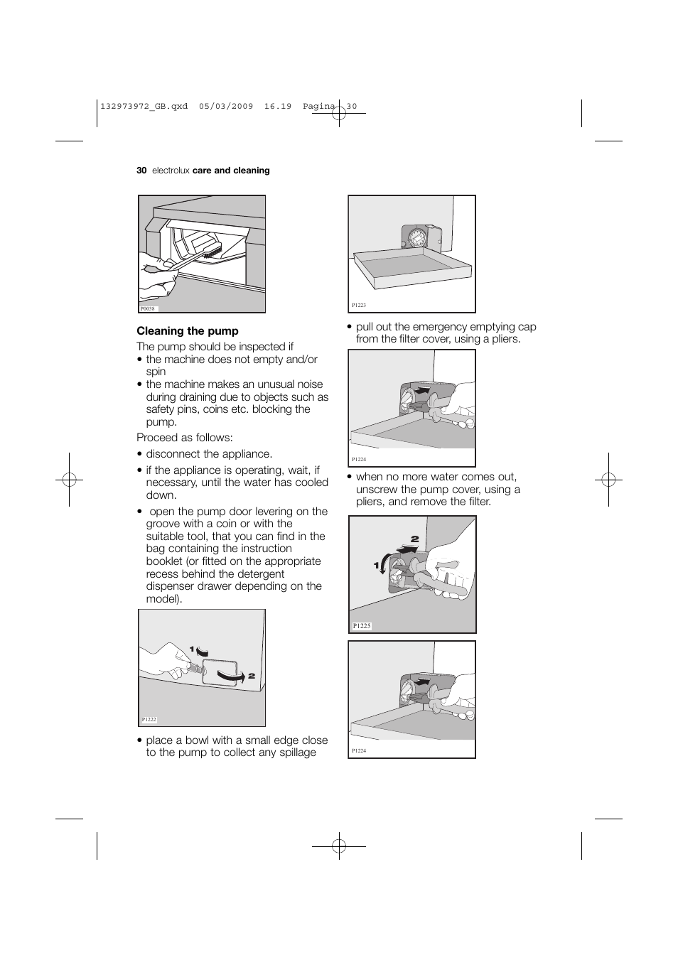 Electrolux EWF 14991 W User Manual | Page 30 / 47