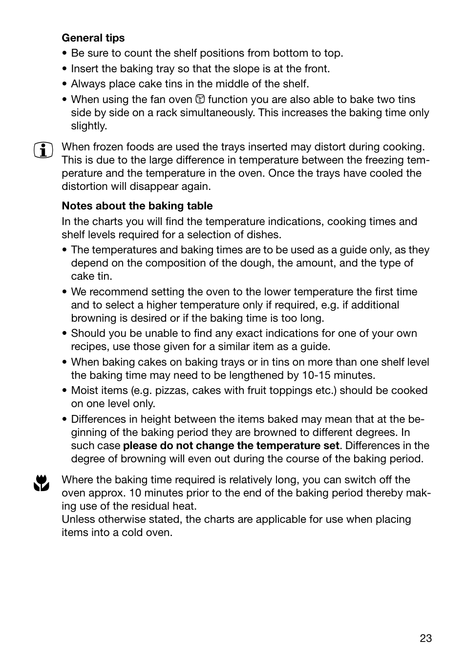 Electrolux U24058 EOB6636 User Manual | Page 23 / 52