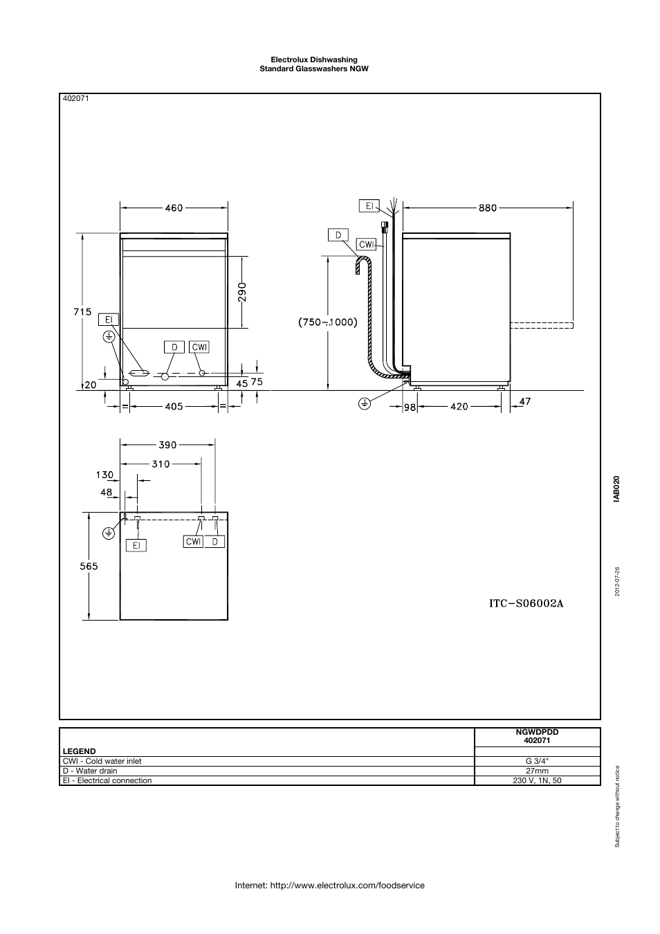Electrolux 402070 User Manual | Page 4 / 4
