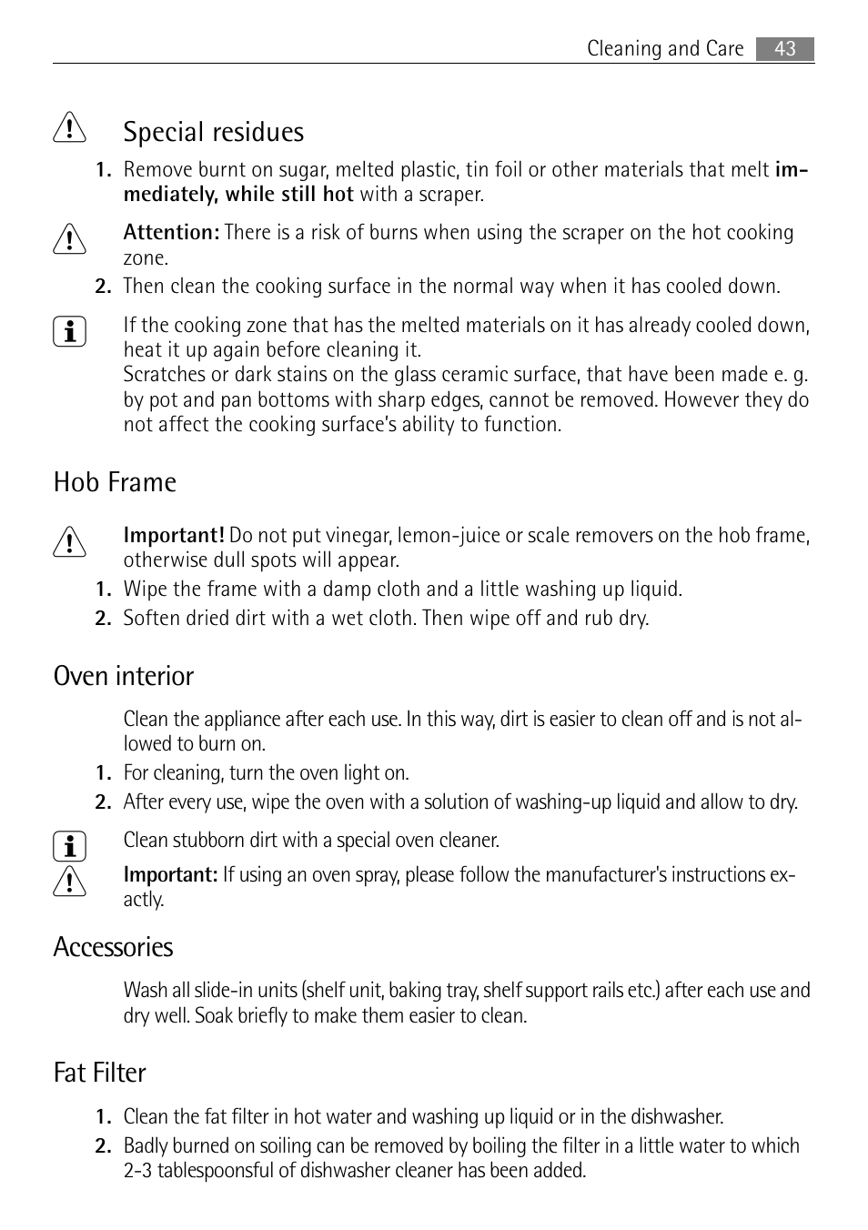 Electrolux 41056VH User Manual | Page 43 / 60