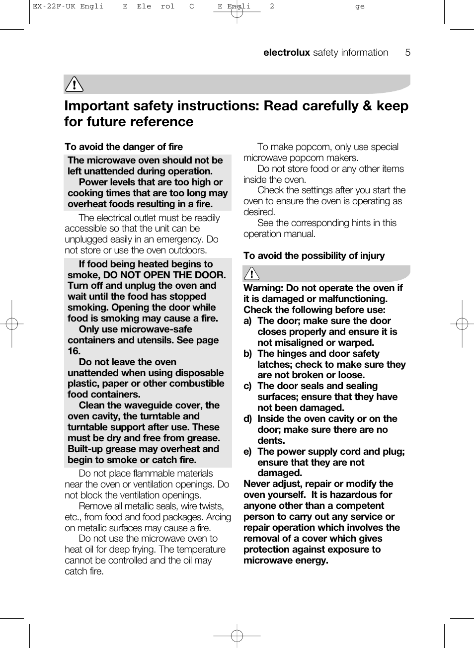 Ex-22f_manual.pdf | Electrolux EMS17206 User Manual | Page 5 / 44