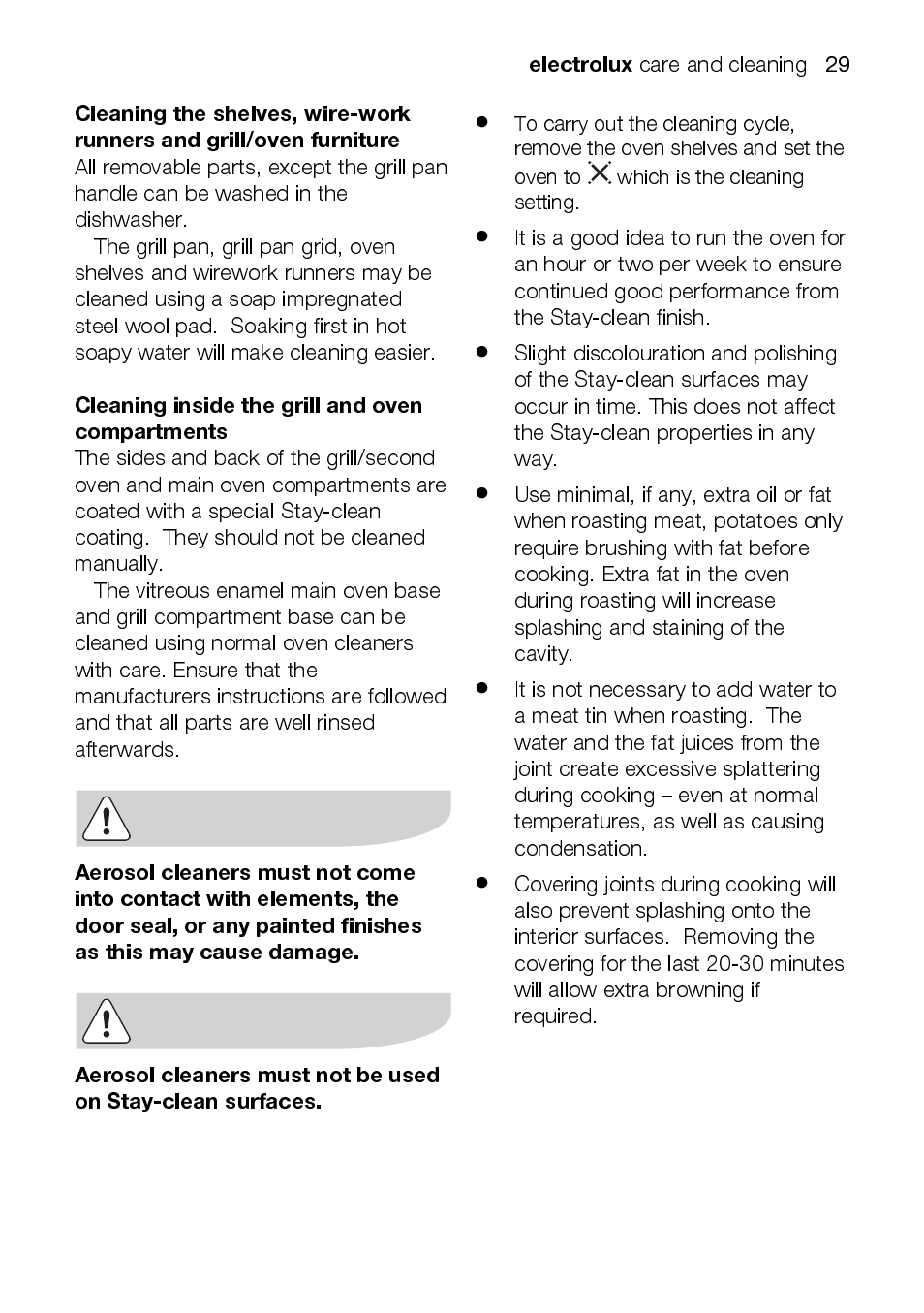 Electrolux EOD43102 User Manual | Page 29 / 48