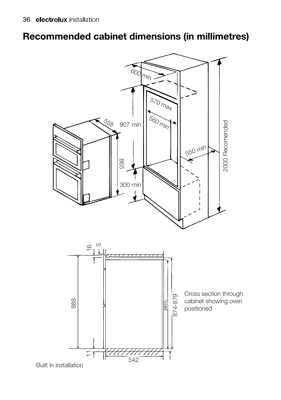 Electrolux | Electrolux EOD43102 User Manual | Page 36 / 48