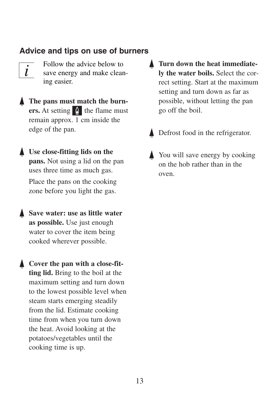 Electrolux FM 4300G-an User Manual | Page 13 / 32