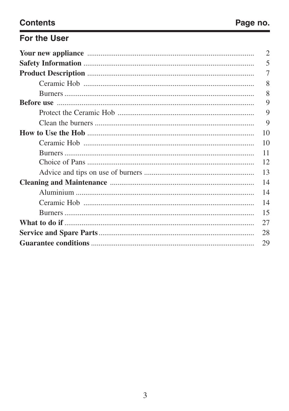 Electrolux FM 4300G-an User Manual | Page 3 / 32