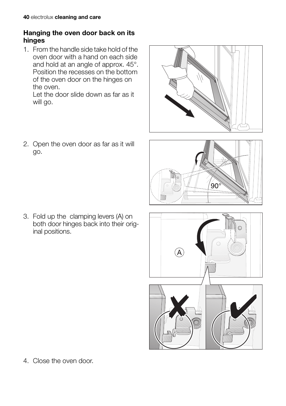 Electrolux Built-In Electric EOB51000 User Manual | Page 40 / 56