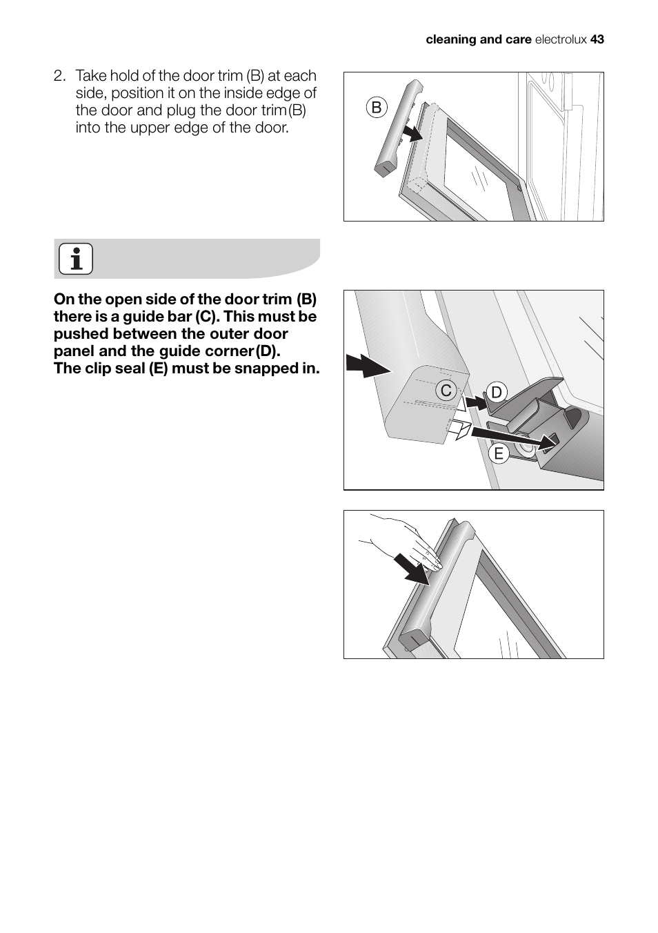 Electrolux Built-In Electric EOB51000 User Manual | Page 43 / 56