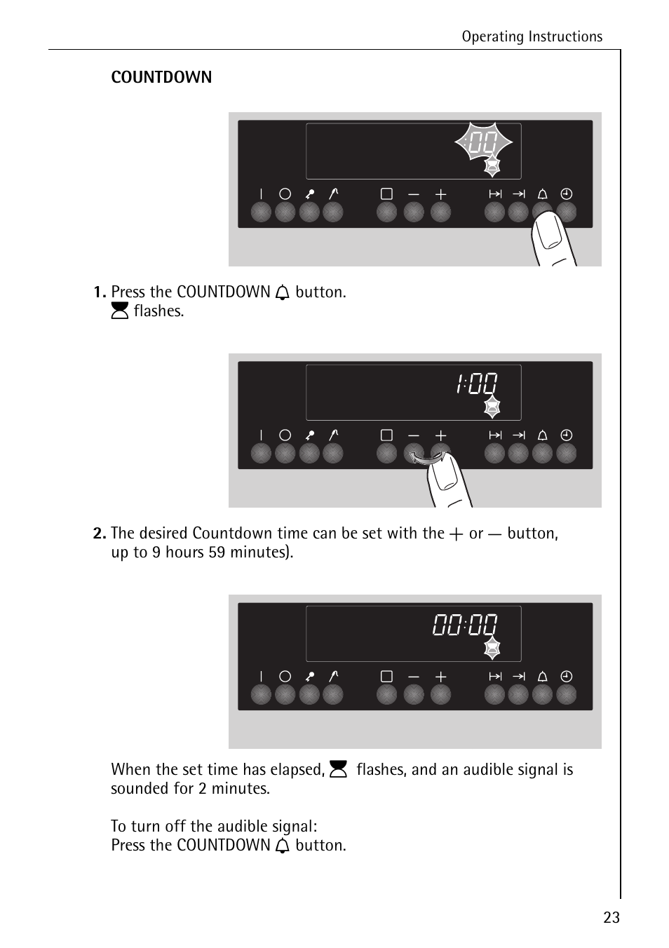 Electrolux B8920 User Manual | Page 23 / 76