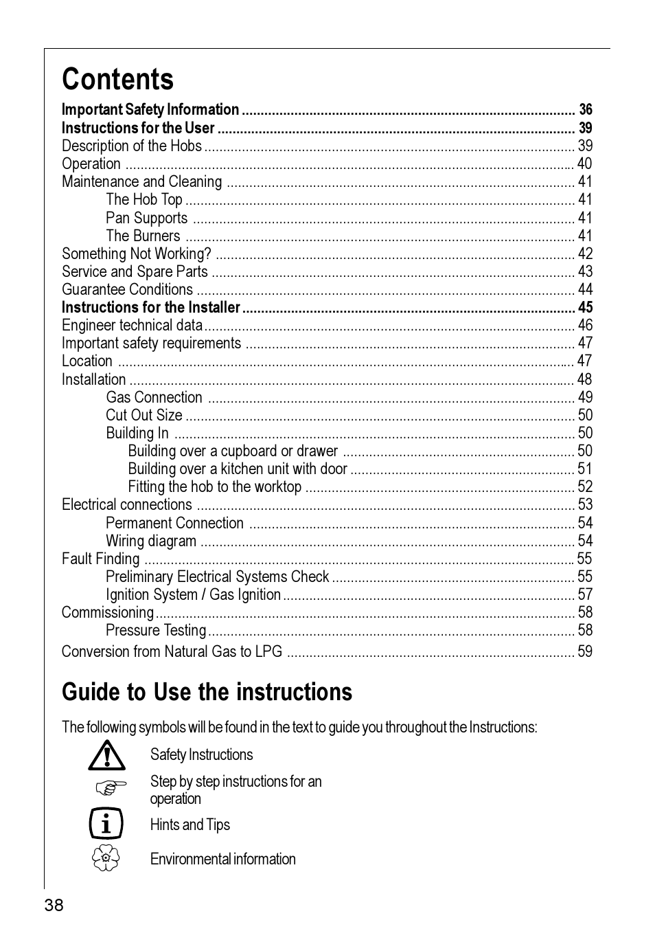 Electrolux 20604 G - 21604 User Manual | Page 4 / 26