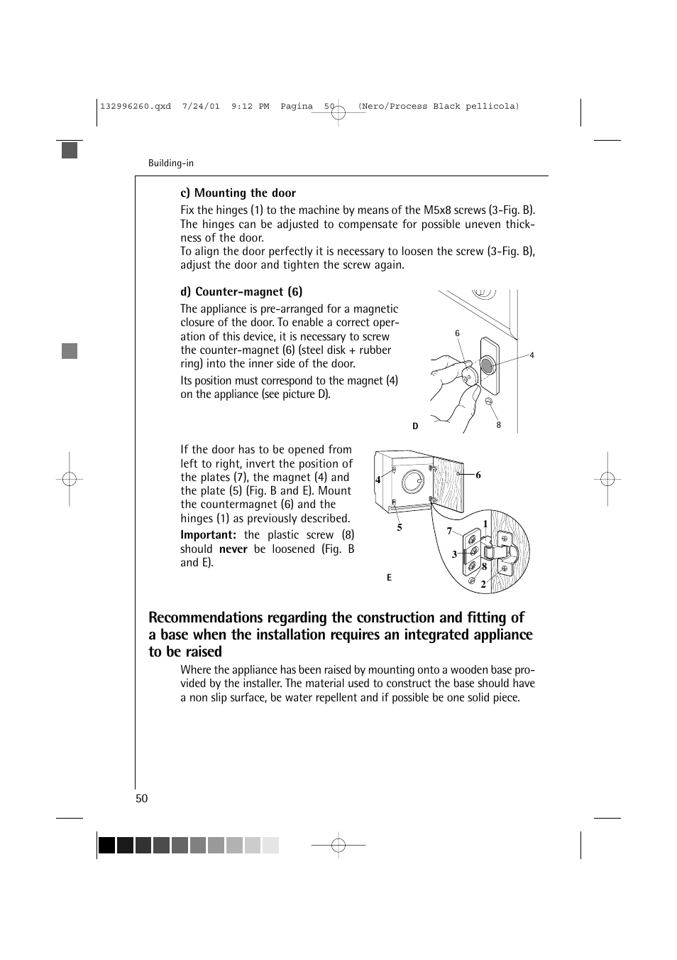 Electrolux 10500 VI User Manual | Page 50 / 52