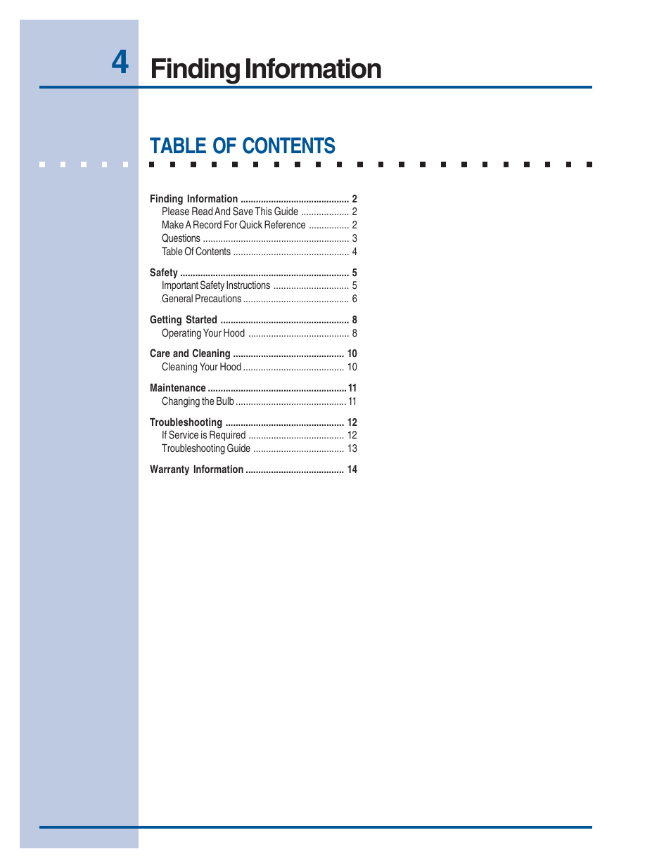 Electrolux E48WV12EPS User Manual | Page 4 / 14