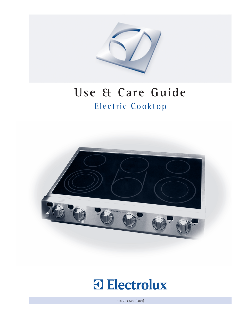 Electrolux E36EC75HSS User Manual | 20 pages